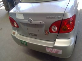 2004 TOYOTA COROLLA, SILVER, CE MODEL, 1.8L, MT.   Z26384